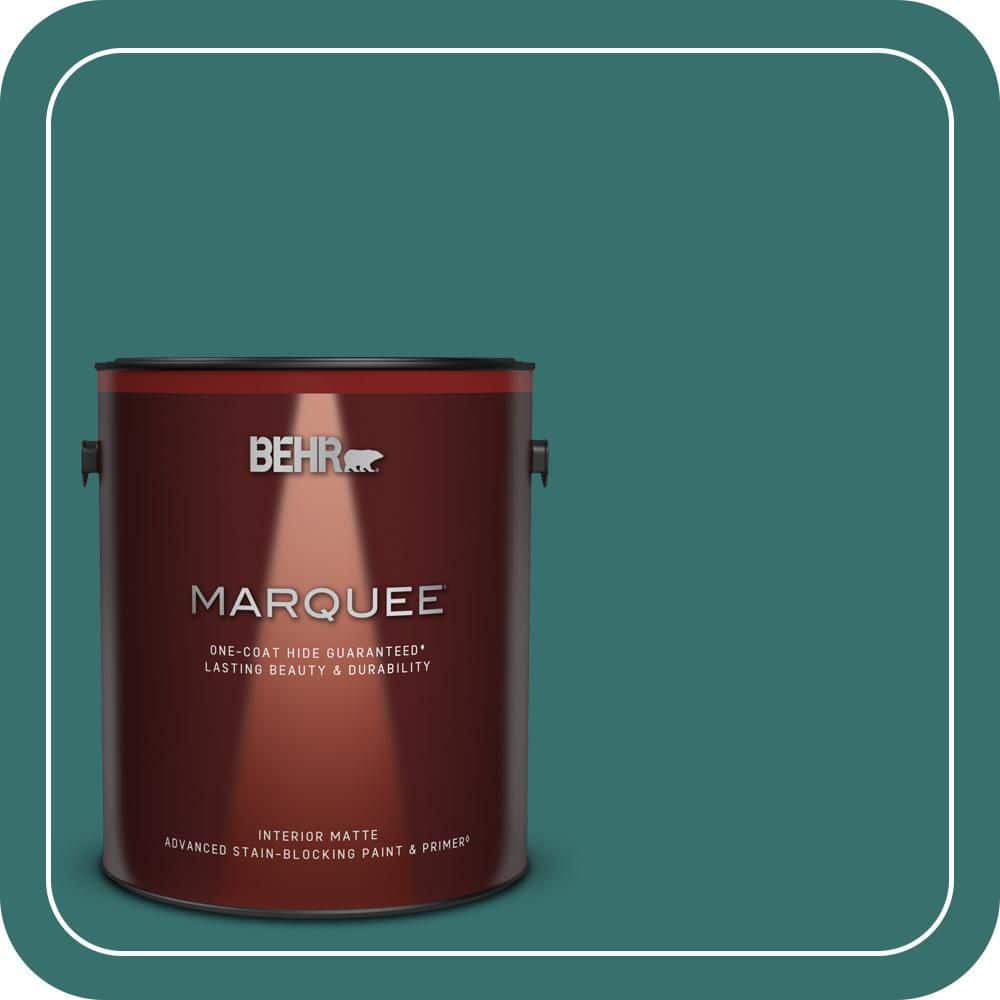 1 gal. #500D-7 Caribbean Green Matte Interior Paint & Primer price history on PriceWatchPro