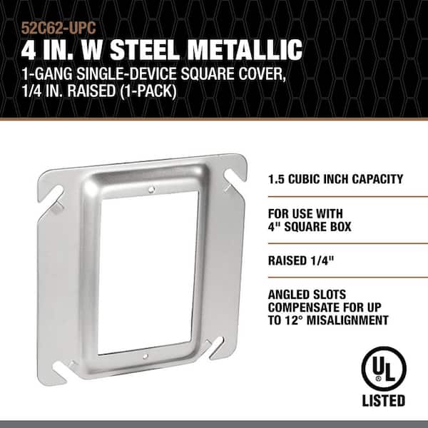 Stainless Steel Cover & Tray, 12 3/4 L x 10 3/8 W x 2 1/2 D