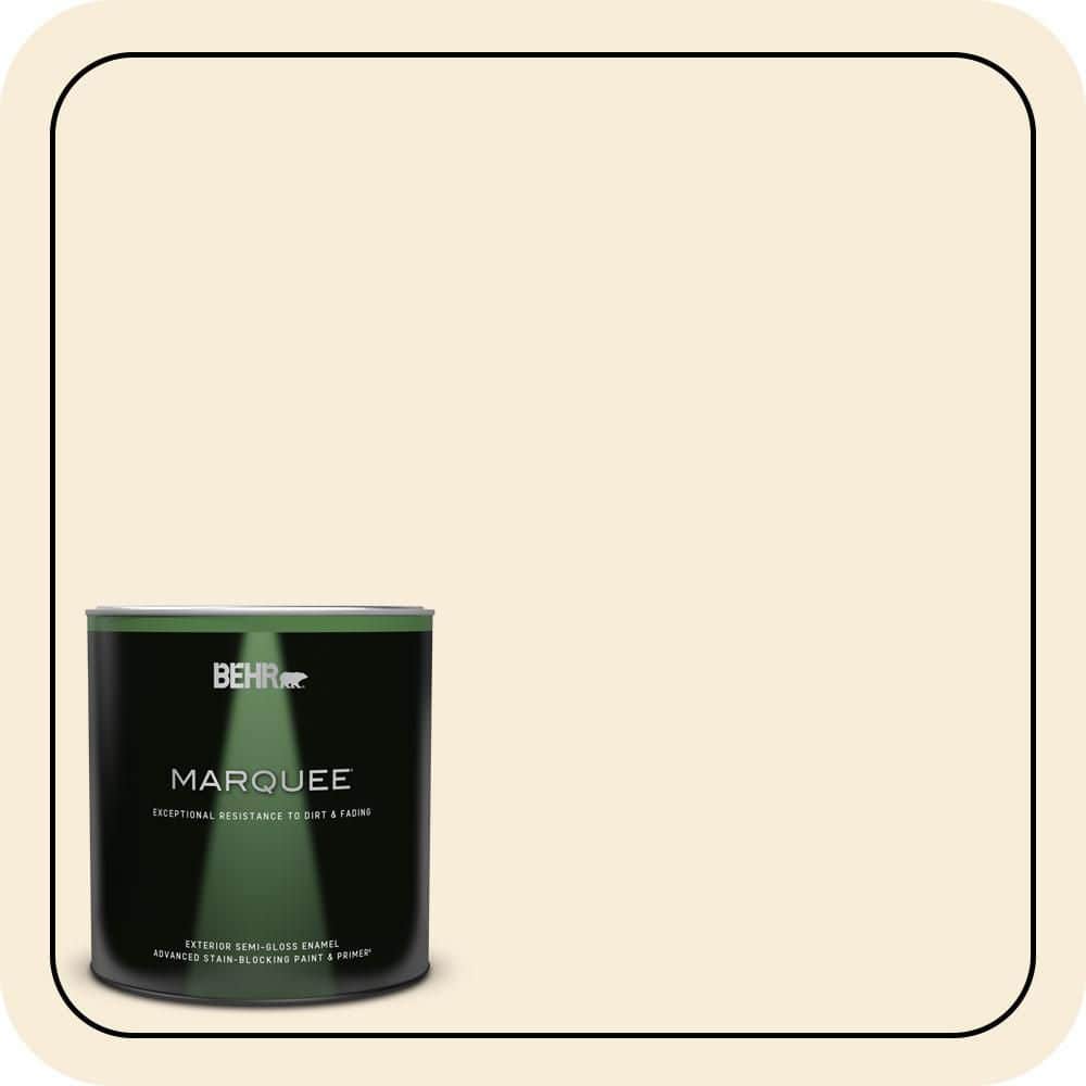 1 qt. #70 Linen White Semi-Gloss Enamel Exterior Paint & Primer price history on PriceWatchPro