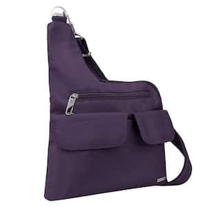 Purple Anti-Theft Crossbody Bag