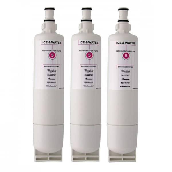 EveryDrop Whirlpool 4396508 and 4396510 Ice and Water Refrigerator Filter 5