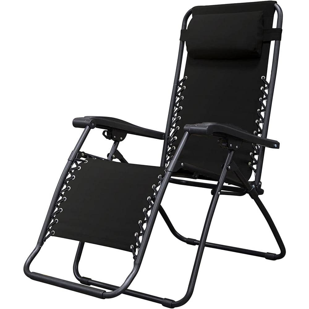 Outdoor Portable Folding Camping Lawn Deck Patio Pool Recliner Lounge, Adju