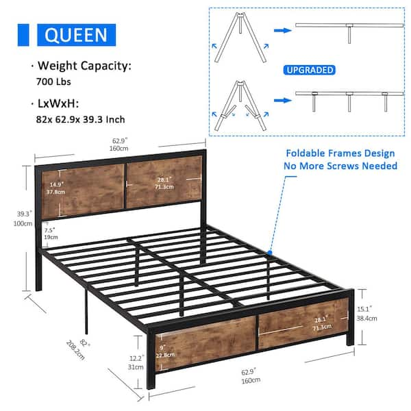 Queen Size Bed Dimension (w/ Charts and Images)