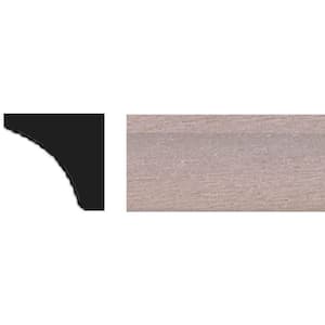 3/8 in. x 3/8 in. x 48 in. Tinytrim Basswood Cove Molding