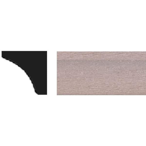 HOUSE OF FARA 3/8 in. x 3/8 in. x 48 in. Tinytrim Basswood Cove Moulding