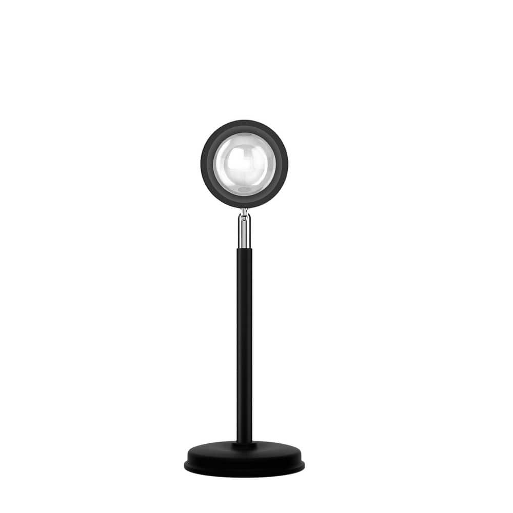 Multi-Color Sunset Lights, 180° Rotation Integrated Led Light with App Con