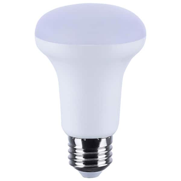 45--Wattatt Equivalent 2700K-5000K Color Changing Medium Base R20 Dimmable Smart LED Light Bulb