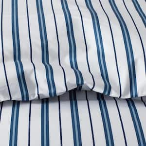 Company Kids Vertical Stripes Organic Cotton Percale Sheet Set