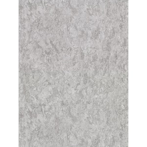 Verona Light Grey Patina Texture Light Grey Vinyl Strippable Roll (Covers 60.8 sq. ft.)