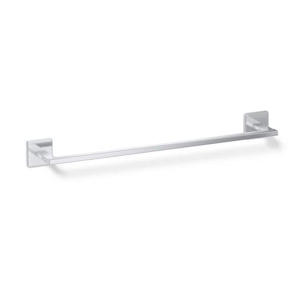 KOHLER Square 18 in. Wall Mounted Towel Bar in Polished Chrome