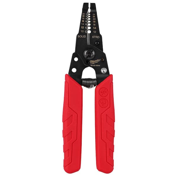 Milwaukee 10-18 AWG Wire Stripper / Cutter with Comfort Grip 48-22-3050 -  The Home Depot