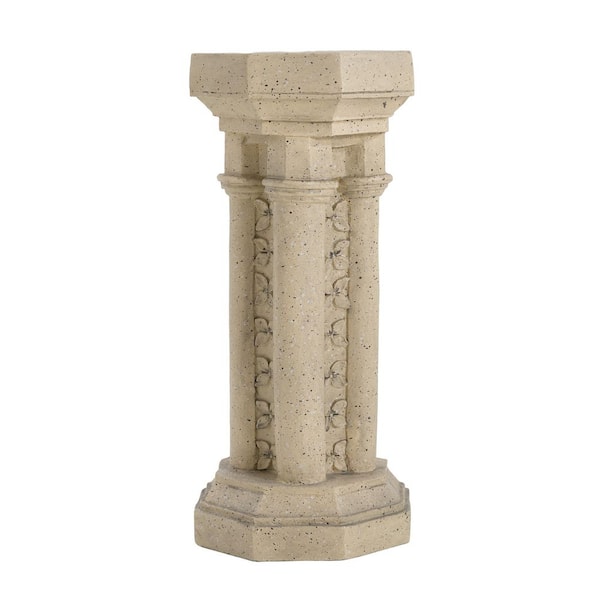 Outdoor/Indoor Concrete MGO Classic Corinthian Column Plant Stand