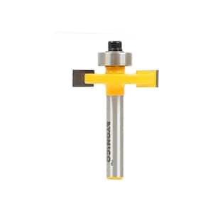 Slot Cutter 1/4 in. L 1/4 in. Shank Carbide Tipped Router Bit