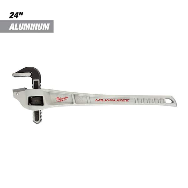 Milwaukee 24 in. Aluminum Offset Pipe Wrench