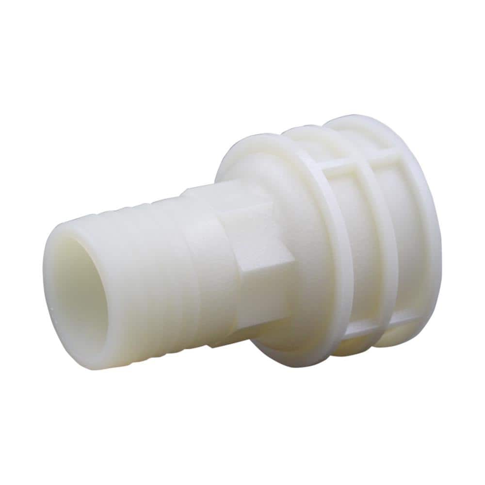 Everbilt 1-1/2 in. Barb x 1-1/2 in. FIP Nylon Adapter Fitting 803069 - The  Home Depot