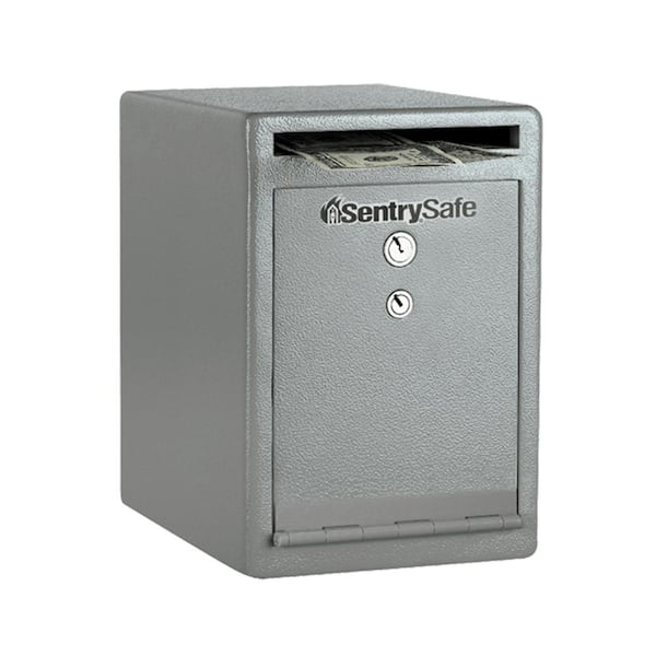 SentrySafe 0.4 cu. ft. Depository Money Safe with Dual Key Lock