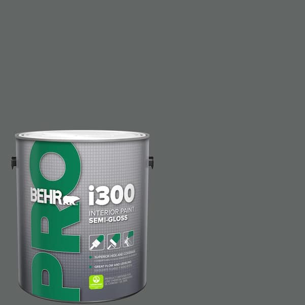 BEHR PRO 1 gal. #HDC-MD-28 Cordite Semi-Gloss Interior Paint