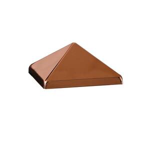 4 in. x 4 in. Copper Pyramid Post Point