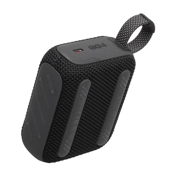 JBL JBL Go 4 BT Speaker - Black JBLGO4BLKAM - The Home Depot