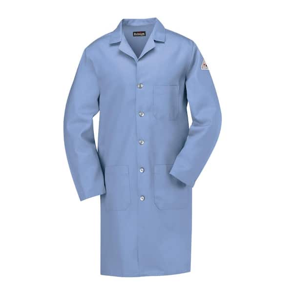Bulwark EXCEL FR Men's Large Light Blue Lab Coat