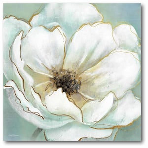 Soft Teal Splendor Gallery-Wrapped Canvas Wall Art, 30 in. x30 in.