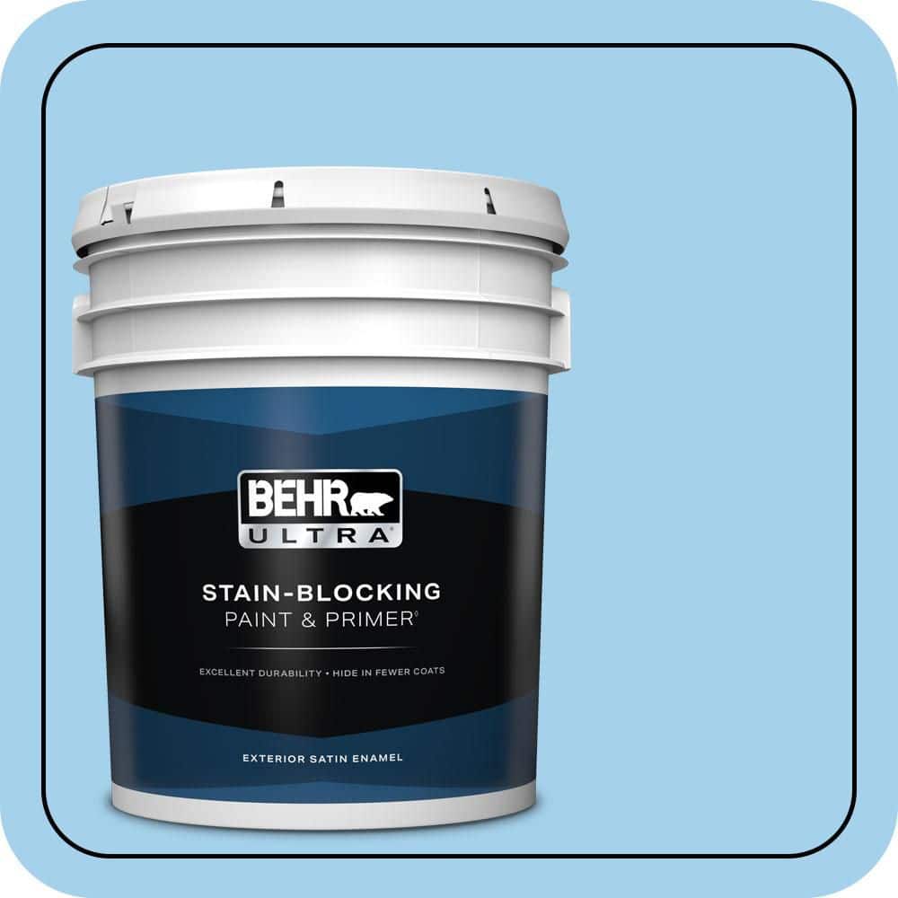 5 gal. #550A-3 Little Pond Satin Enamel Exterior Paint & Primer price history on PriceWatchPro