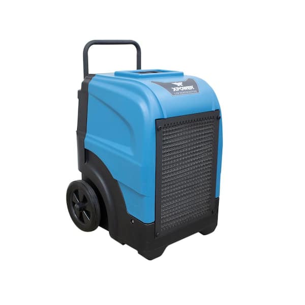 280-pint LGR Commercial Dehumidifier with Auto Purge Pump, Handle and Wheels for Water Damage Restoration, Basement
