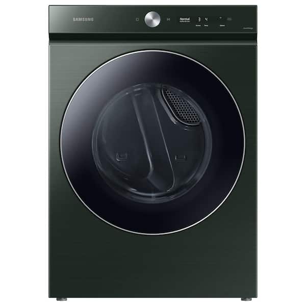 Samsung Bespoke 7.6 cu. ft. Ultra-Capacity Vented Gas Dryer in Forest Green with AI Optimal Dry and Super Speed Dry