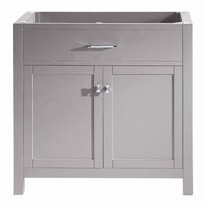 Caroline Madison 36 in. W Cabinet Only in Cashmere Grey