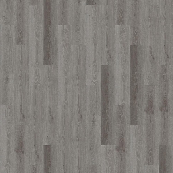 Take Home Sample - GlueCore Seal Gray Luxury Vinyl Flooring - 7.25 in. W x 12 in. L
