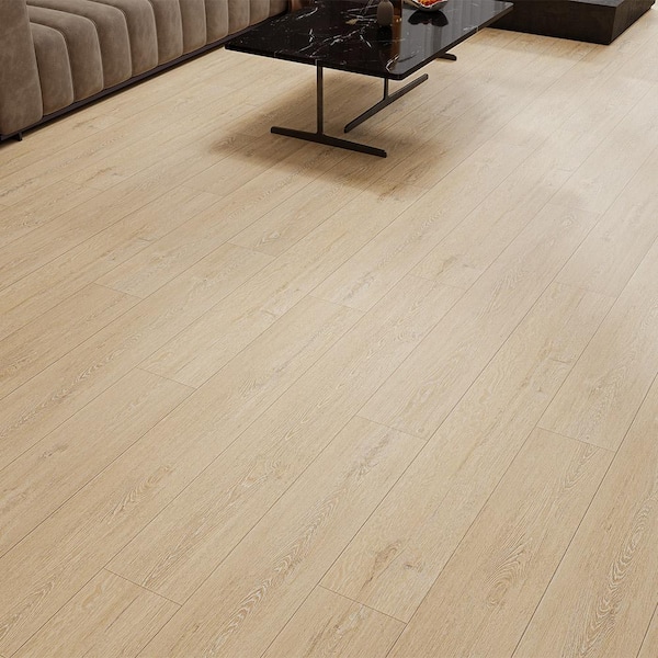Blissful Prague 13 mm T x 7.6 in. W Waterproof Laminate Wood Flooring (17.73 sq. ft./Case)