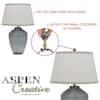 Aspen Creative Corporation 1-1/4 in. Brass Plated Steel Lamp Finial  (2-Pack) 24019-12 - The Home Depot