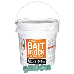 Bait Block Peanut Butter Flavor Anticoagulant Rodenticide for Mice and Rats (144-Blocks)