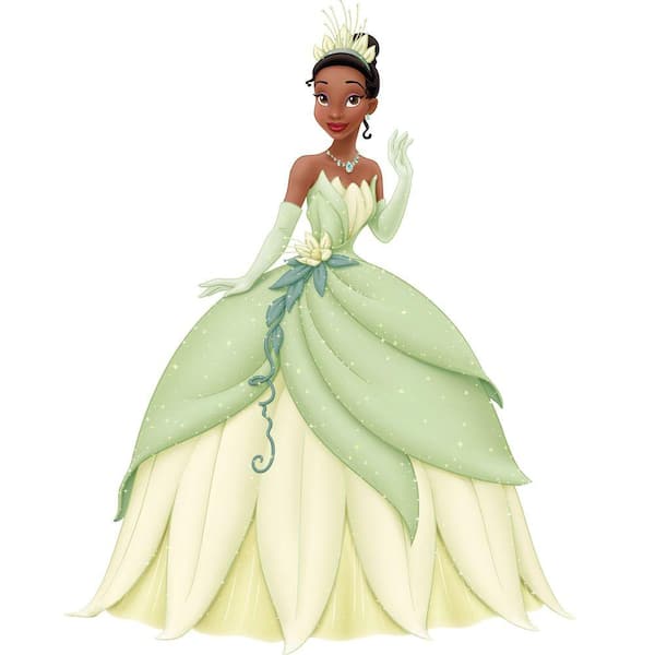 Fathead 48 in. x 62 in. Princess Tiana from the Princess & the Frog Wall Decals