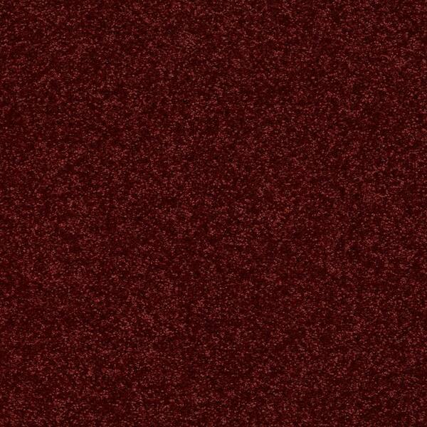 Home Decorators Collection Carpet Sample - Slingshot III - In Color Rich Burgundy 8 in. x 8 in.