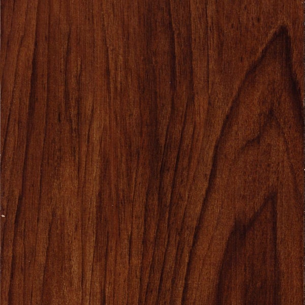 TrafficMaster Take Home Sample - American Walnut Luxury Vinyl Plank Flooring - 4 in. x 4 in.