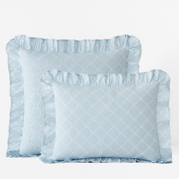 Company Cotton Eyelet Ruffle Percale Sham