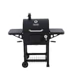 Heavy-Duty Compact Charcoal Grill in Black