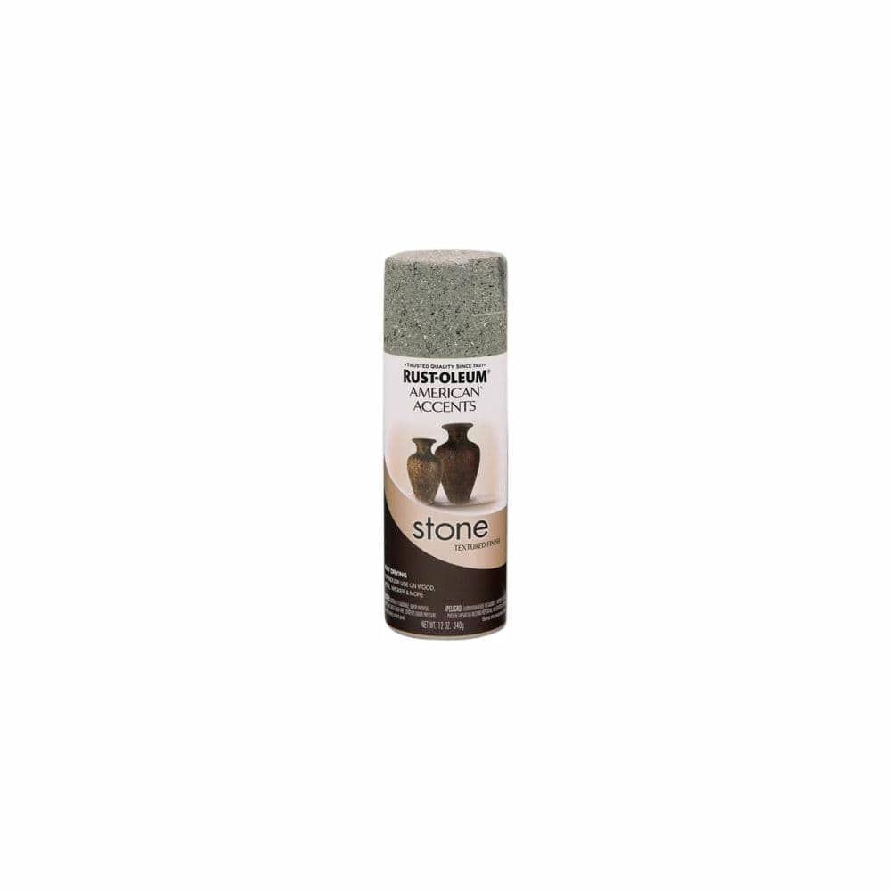 12 oz. Stone Creations Gray Stone Textured Finish Spray Paint (6-pack)