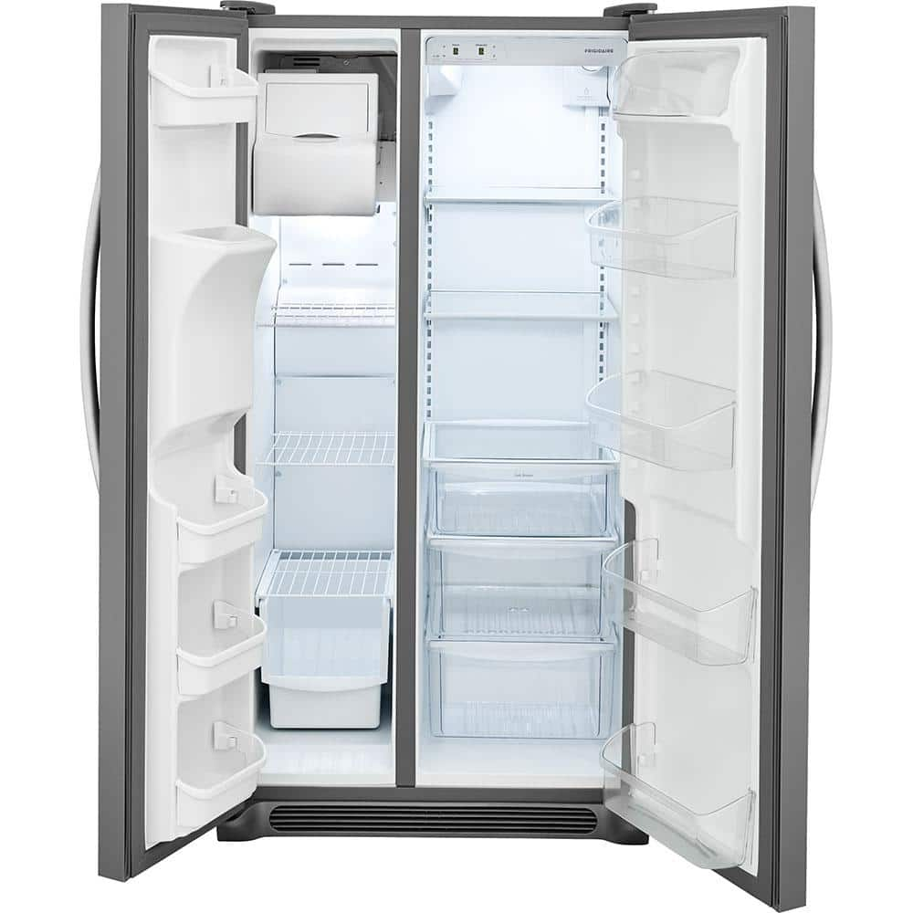 Frigidaire 25.5 cu. ft. Side by Side Refrigerator in Stainless Steel