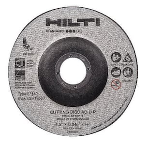 6 in. x 0.045 in. x 7/8 in. AC-D P Type 27 Standard Thin Abrasive Cutting Disc with Depressed Center (25-Pack)