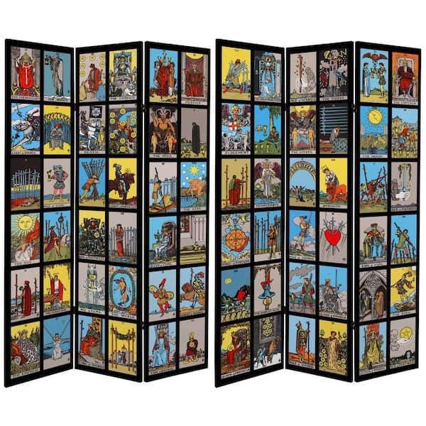 6 ft. Printed 3-Panel Room Divider