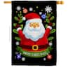 CHICAGO BEARS VTG SANTA CLAUS CHRISTMAS FLAG BANNER 2 SIDED 28” X 40”