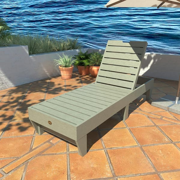 Sequoia Professional 1-Piece Plastic Outdoor Chaise Lounge