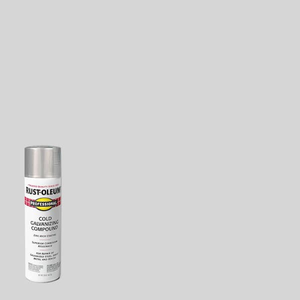 Rust-Oleum Professional 20 oz. Flat Gray Cold Galvanizing Compound Spray