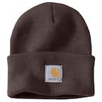 Men's OFA Dark Brown Acrylic Hat Headwear
