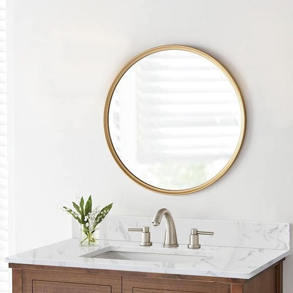 30 in. W x 4 in. H Cultured Marble Bathroom Vanity Top Backsplash Sidesplash in White