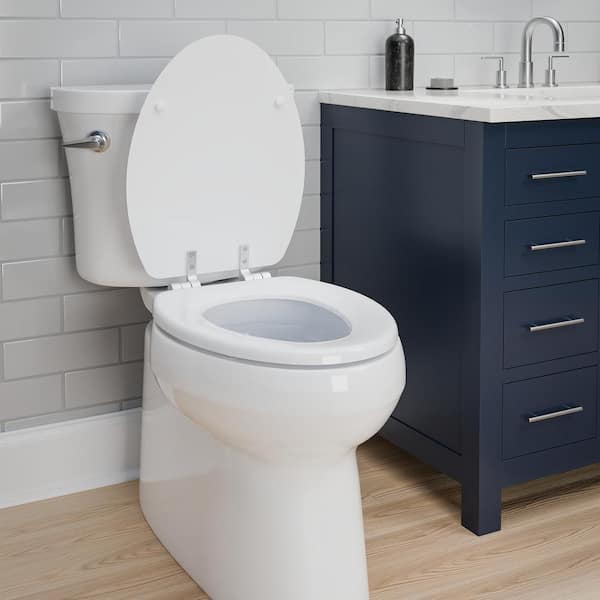 BEMIS Weston Elongated Soft Close Enameled Wood Closed Front