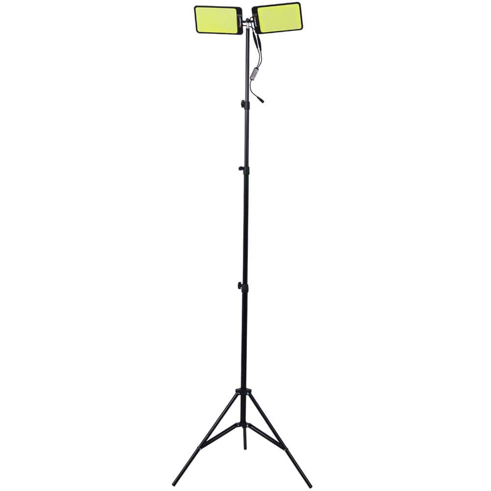 Channellock 13,200 Lm. LED Twin Head Tripod Stand-Up Work Light - Carr  Hardware