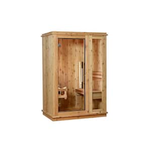 Logan Cedar 1-Person Indoor Electric Sauna